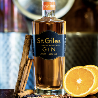 St Giles Gin - Spiced Orange & Cranberry