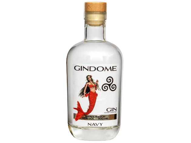 Gindome Mermaid Navy Gin