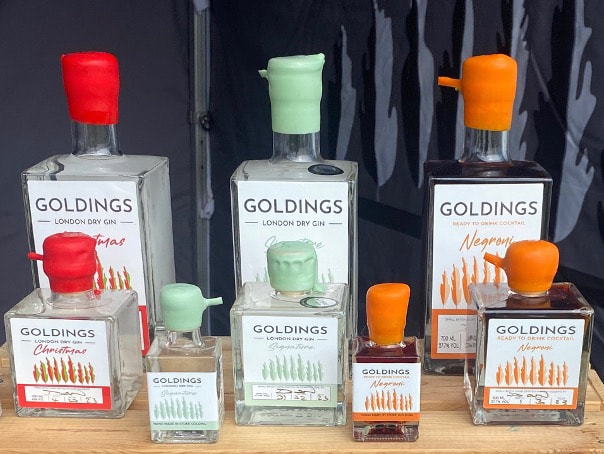 Goldings Gin Range