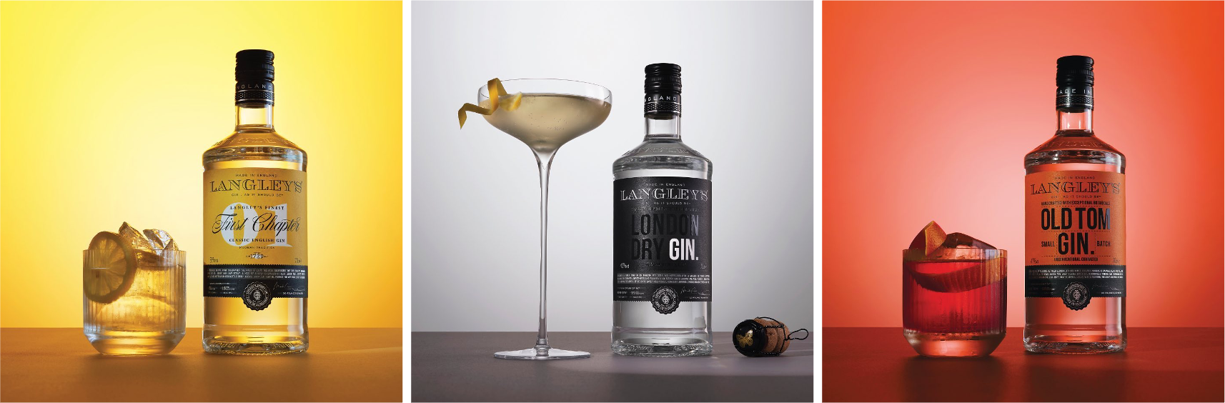 Langley's Gin range
