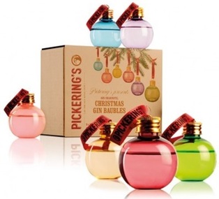 Gin Christmas Baubles - Gift