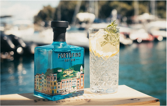 Portofino Gin and Tonic