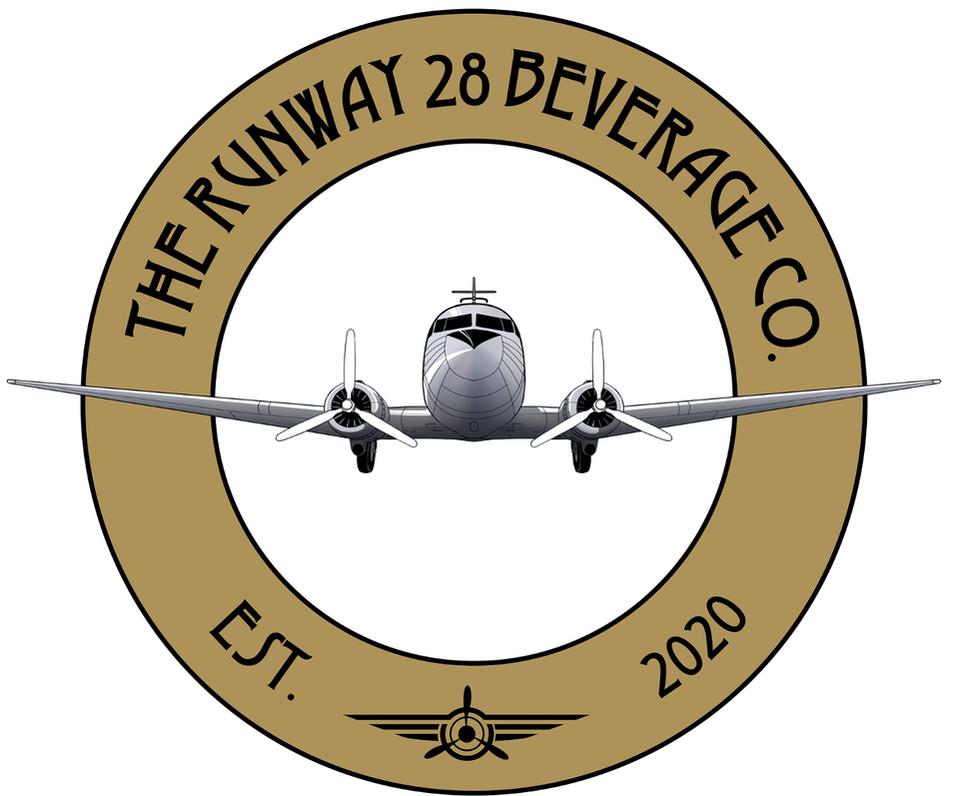 Runway 28 Beverage Co - Logo