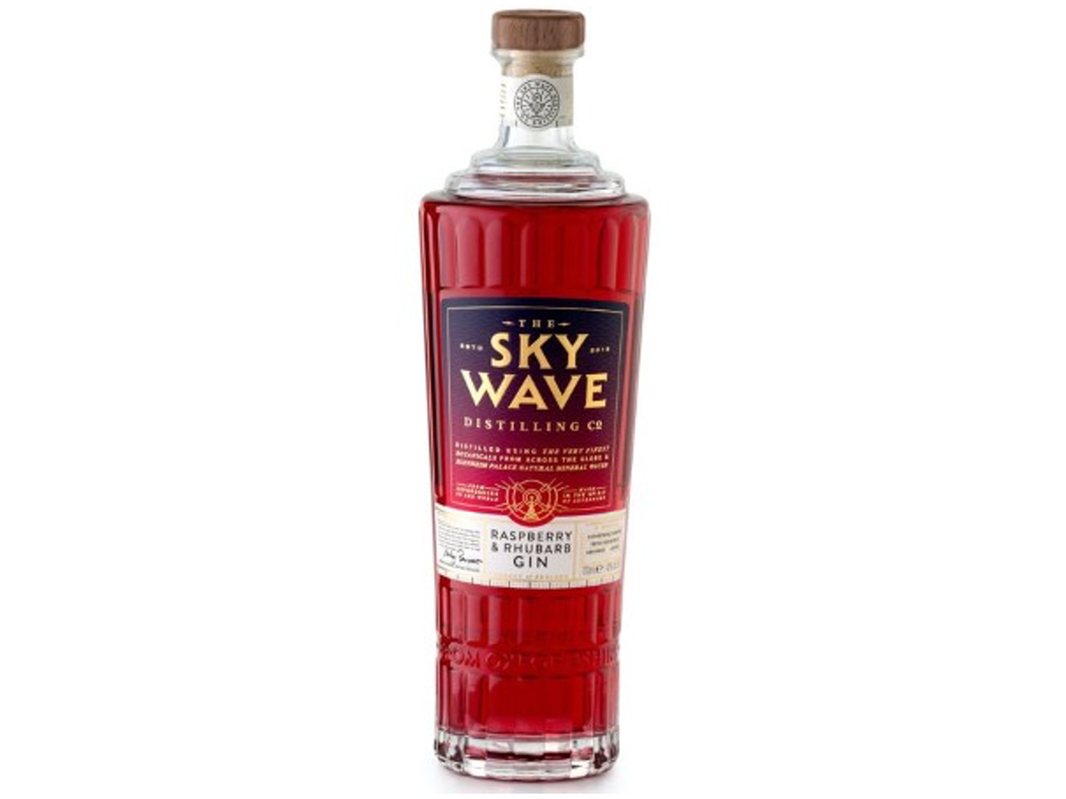 Sky Wave Gin - Raspberry &  Rhubarb