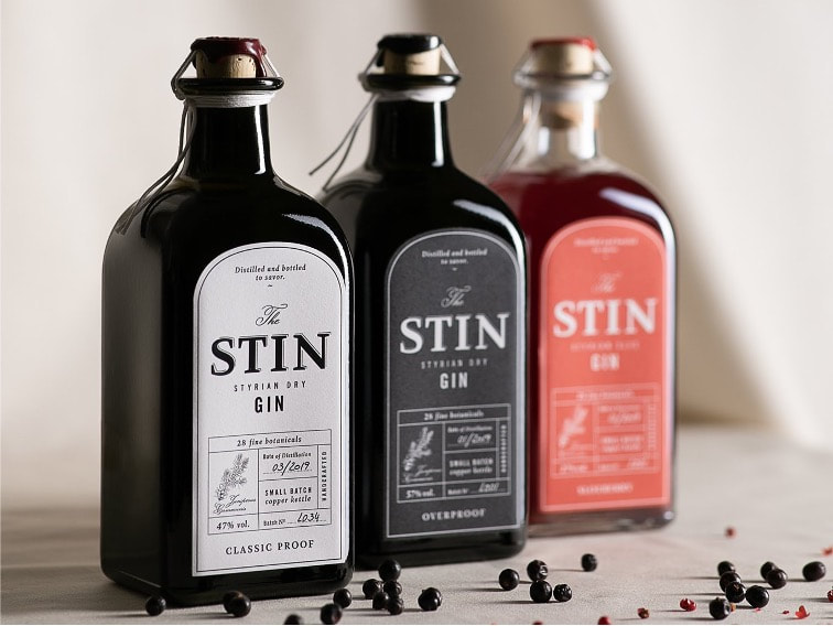 Stin Gin - Overproof and Sloe Gin