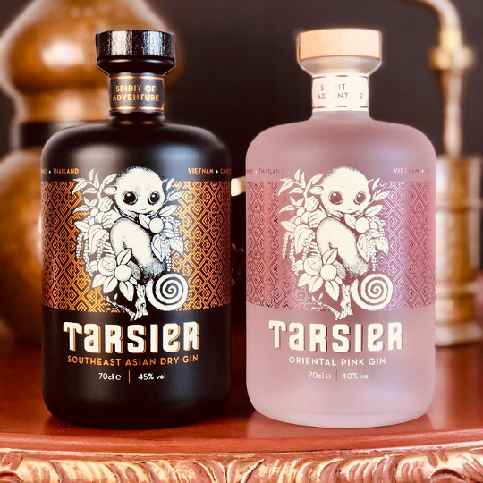 Tarsier Gin and Pink Gin