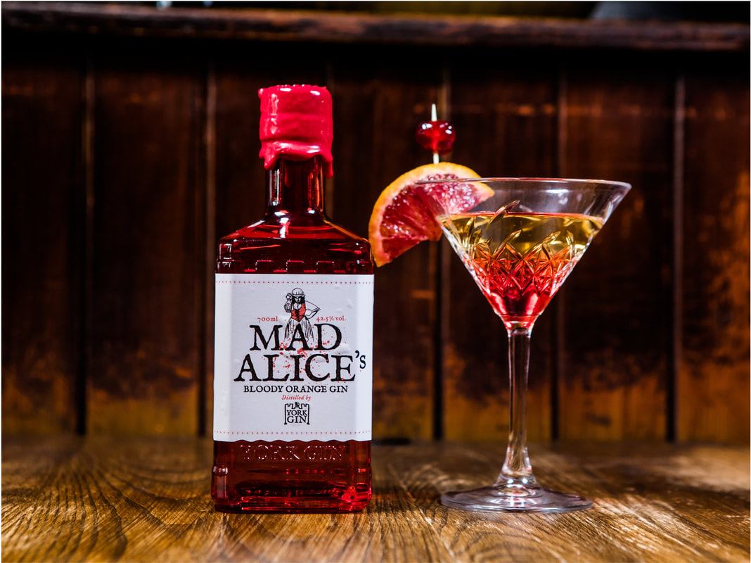 York Gin - Mad Alice's Bloody Orange Gin